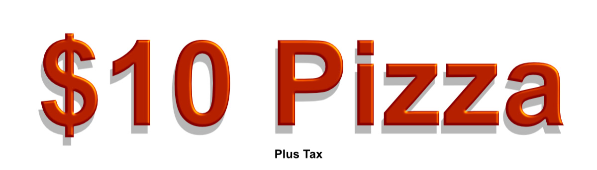 10 Dollar Pizza