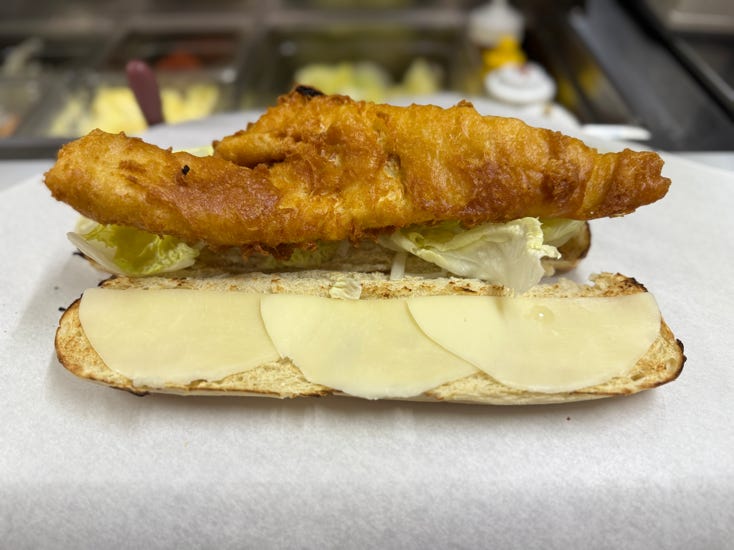 Brownie's Fish Sub